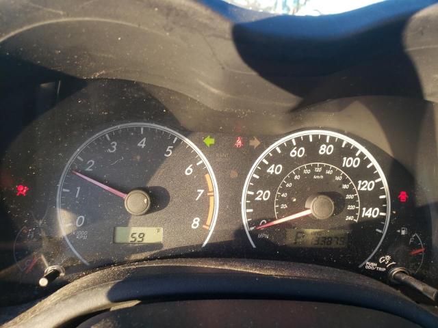 2T1BU4EE1BC597726 - 2011 TOYOTA COROLLA BASE BLUE photo 9