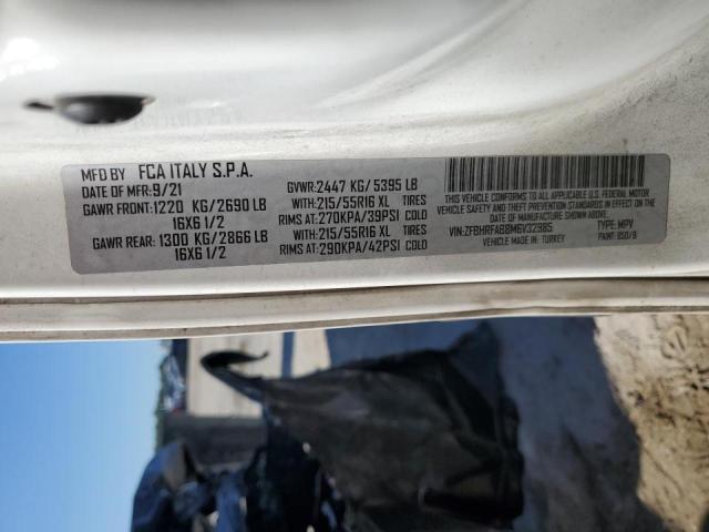 ZFBHRFAB8M6V32985 - 2021 RAM PROMASTER WHITE photo 13