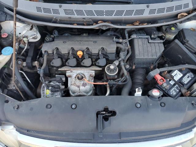 2HGFA16578H320523 - 2008 HONDA CIVIC LX WHITE photo 11