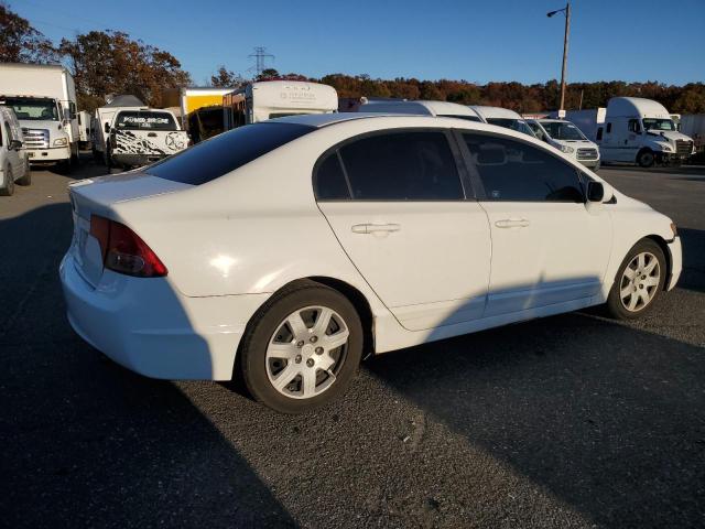2HGFA16578H320523 - 2008 HONDA CIVIC LX WHITE photo 3
