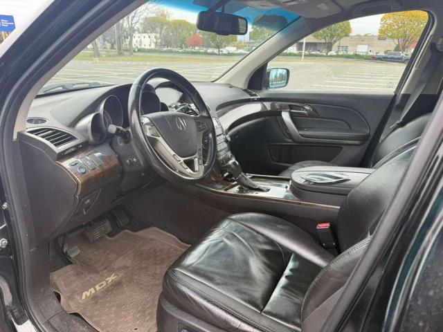 2HNYD2H33DH501803 - 2013 ACURA MDX TECHNOLOGY შავი ფოტო 8