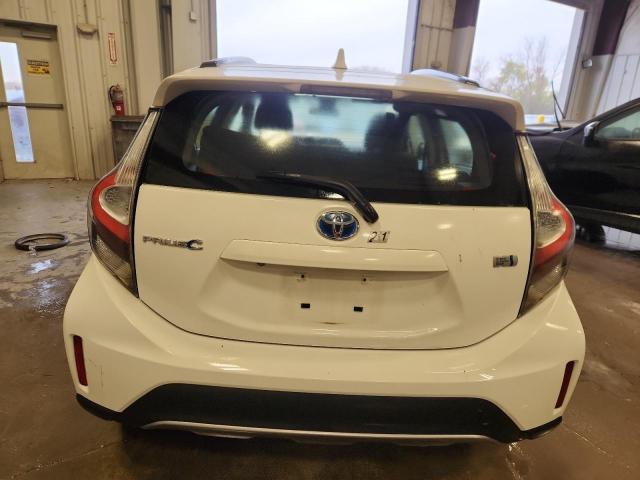 JTDKDTB36J1614648 - 2018 TOYOTA PRIUS C Biały zdjęcie 6