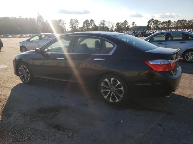 1HGCR2F53DA161199 - 2013 HONDA ACCORD SPORT BLACK photo 2