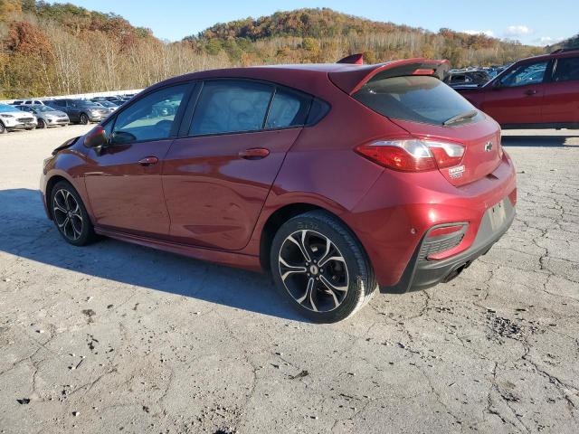 3G1BE6SMXKS547665 - 2019 CHEVROLET CRUZE LT RED photo 2