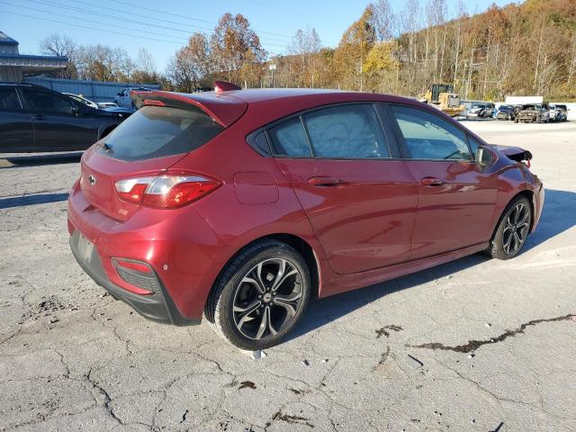 3G1BE6SMXKS547665 - 2019 CHEVROLET CRUZE LT RED photo 3
