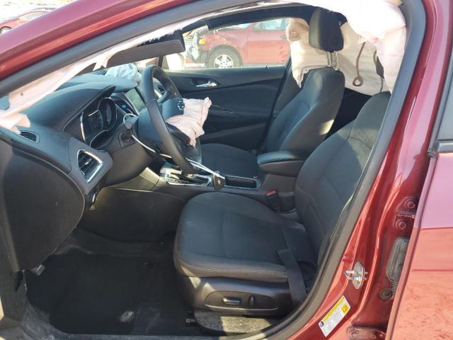 3G1BE6SMXKS547665 - 2019 CHEVROLET CRUZE LT RED photo 7