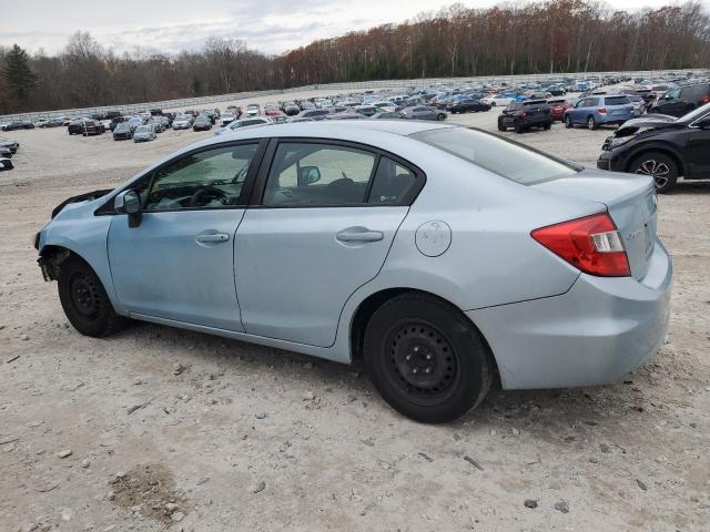 2HGFB2F57CH538196 - 2012 HONDA CIVIC LX 蓝色 照片 2