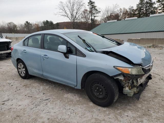 2HGFB2F57CH538196 - 2012 HONDA CIVIC LX 蓝色 照片 4