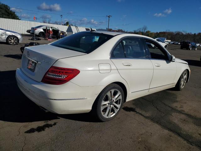WDDGF8AB6DR267291 - 2013 MERCEDES-BENZ C 300 4MATIC WHITE photo 3
