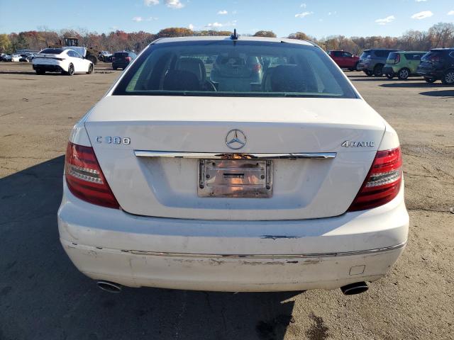 WDDGF8AB6DR267291 - 2013 MERCEDES-BENZ C 300 4MATIC WHITE photo 6