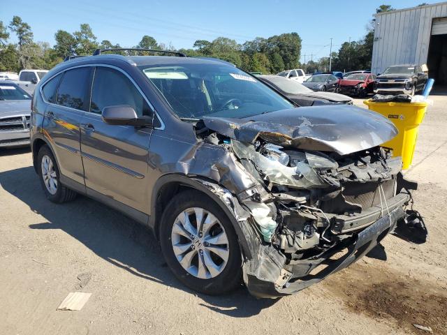 5J6RM3H71CL045749 - 2012 HONDA CR-V EXL 棕色 照片 4