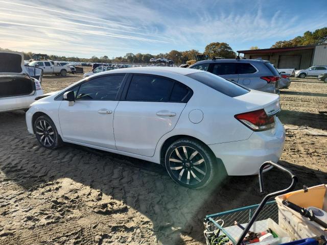 19XFB2F97FE215199 - 2015 HONDA CIVIC EXL WHITE photo 2