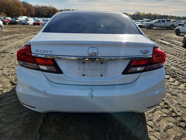 19XFB2F97FE215199 - 2015 HONDA CIVIC EXL WHITE photo 6