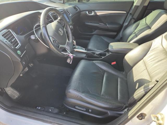 19XFB2F97FE215199 - 2015 HONDA CIVIC EXL WHITE photo 7