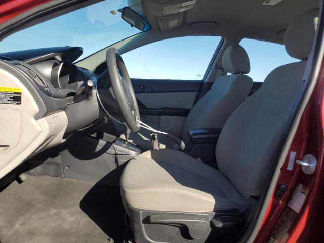 KNAFU4A27A5191939 - 2010 KIA FORTE EX 勃艮第红 照片 7