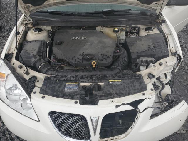 1G2ZG58N074225879 - 2007 PONTIAC G6 BASE WHITE photo 11