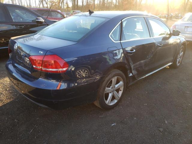 1VWAT7A37EC032542 - 2014 VOLKSWAGEN PASSAT S 黑色 照片 3