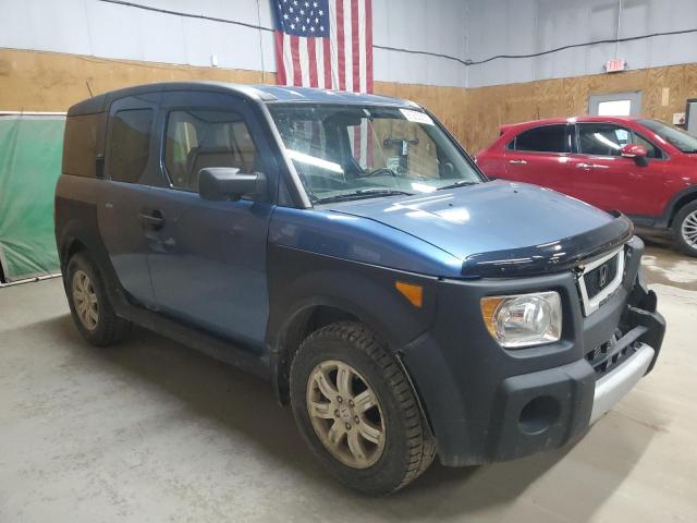 5J6YH286X6L002467 - 2006 HONDA ELEMENT EX BLUE photo 4