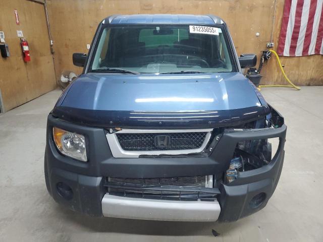 5J6YH286X6L002467 - 2006 HONDA ELEMENT EX BLUE photo 5