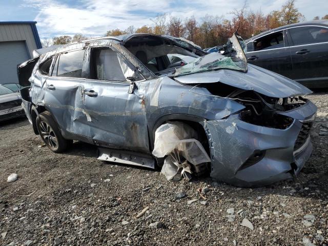 5TDHZRBH4LS030877 - 2020 TOYOTA HIGHLANDER XLE ვერცხლისფერი ფოტო 4