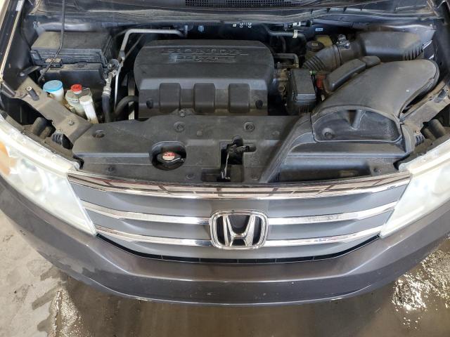 5FNRL5H92CB065288 - 2012 HONDA ODYSSEY TOURING GRAY photo 12