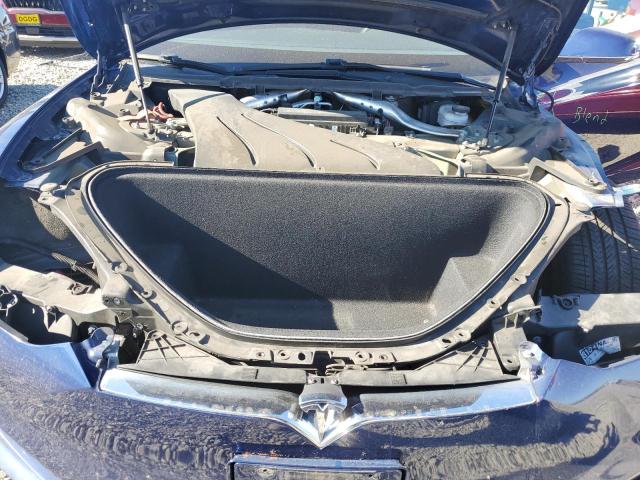 5YJSA1E1XHF184437 - 2017 TESLA MODEL S 蓝色 照片 11