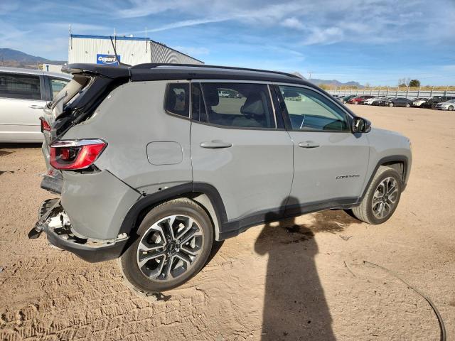 3C4NJDCB7NT168803 - 2022 JEEP COMPASS LIMITED 灰色 照片 3