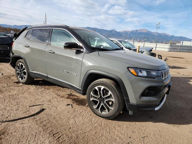 3C4NJDCB7NT168803 - 2022 JEEP COMPASS LIMITED 灰色 照片 4