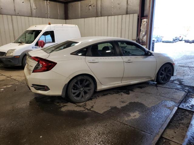 2HGFC2E89LH560287 - 2020 HONDA CIVIC SPORT WHITE photo 3