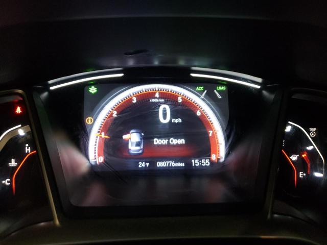 2HGFC2E89LH560287 - 2020 HONDA CIVIC SPORT WHITE photo 9