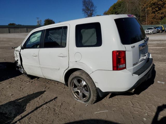 5FNYF4H57DB028362 - 2013 HONDA PILOT EXL WHITE photo 2