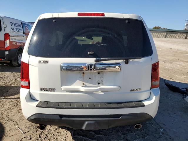 5FNYF4H57DB028362 - 2013 HONDA PILOT EXL WHITE photo 6