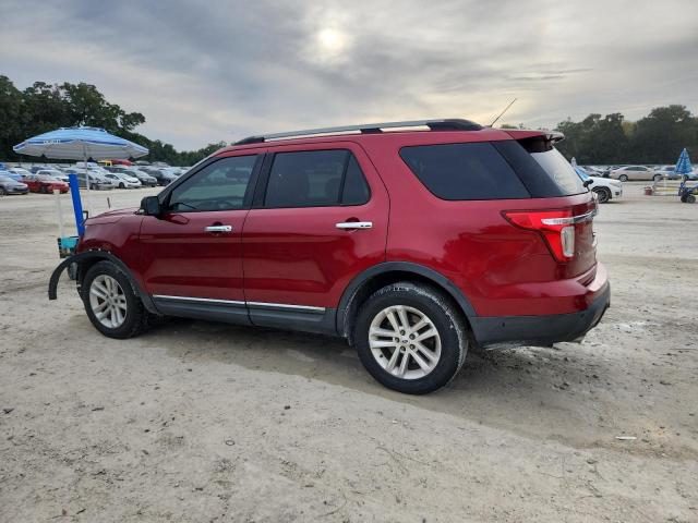 1FM5K8D85DGC80635 - 2013 FORD EXPLORER XLT Rot Foto 2