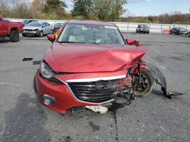 JM1BM1M34E1213820 - 2014 MAZDA 3 GRAND TOURING RED photo 5