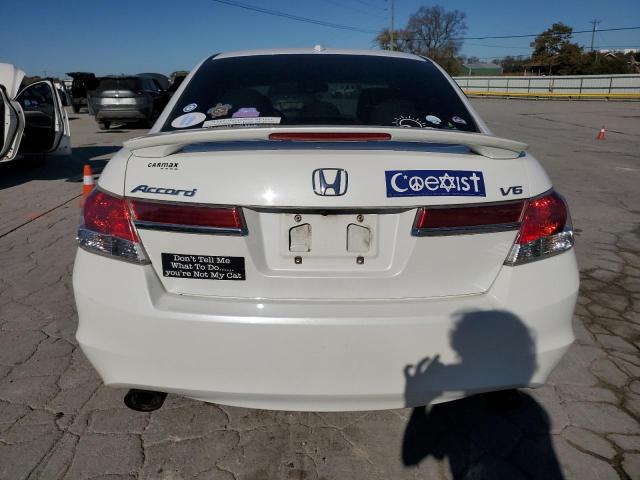 1HGCP3F84CA039875 - 2012 HONDA ACCORD EXL WHITE photo 6