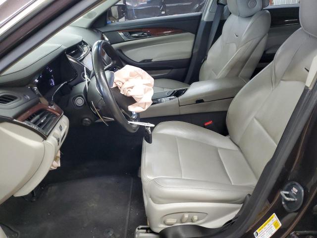 1G6AR5S30E0143183 - 2014 CADILLAC CTS LUXURY COLLECTION GRAY photo 7