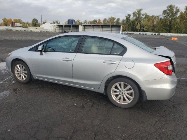 19XFB2F93CE312072 - 2012 HONDA CIVIC EXL SILVER photo 2