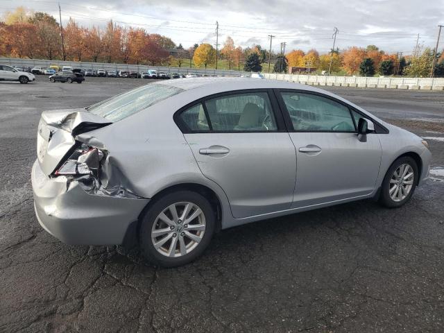 19XFB2F93CE312072 - 2012 HONDA CIVIC EXL SILVER photo 3