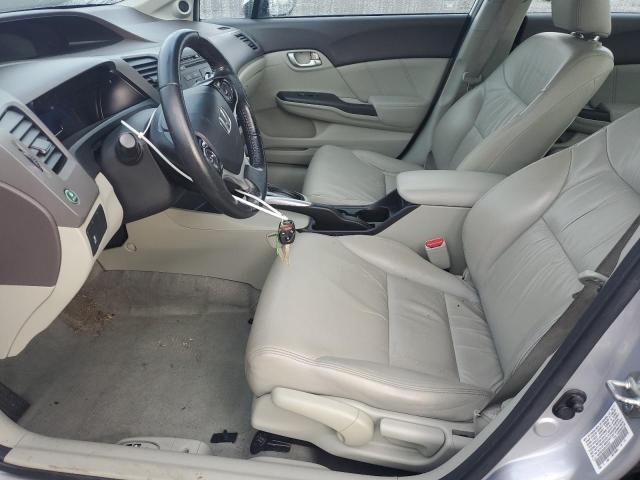 19XFB2F93CE312072 - 2012 HONDA CIVIC EXL SILVER photo 7