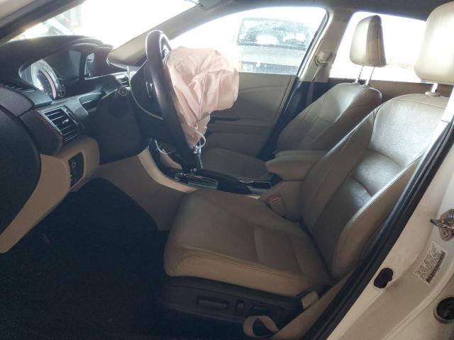 1HGCR3F95HA007575 - 2017 HONDA ACCORD TOURING WHITE photo 7