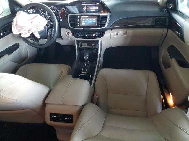 1HGCR3F95HA007575 - 2017 HONDA ACCORD TOURING WHITE photo 8