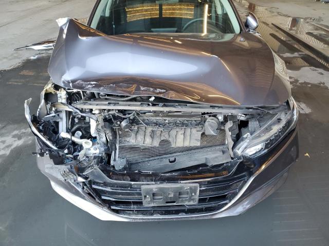 1HGCV1F10JA095936 - 2018 HONDA ACCORD LX ნაცრისფერი ფოტო 11