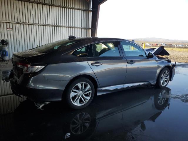 1HGCV1F10JA095936 - 2018 HONDA ACCORD LX ნაცრისფერი ფოტო 3
