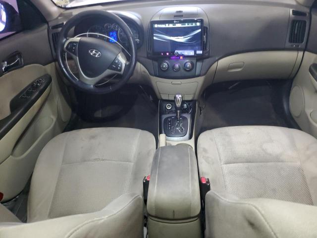 KMHDC86E09U040428 - 2009 HYUNDAI ELANTRA BLACK photo 8