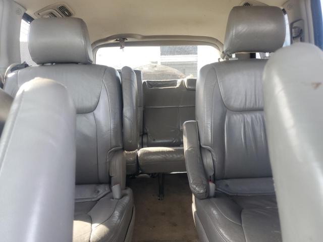 5TDZA22C06S401903 - 2006 TOYOTA SIENNA XLE SILVER photo 10