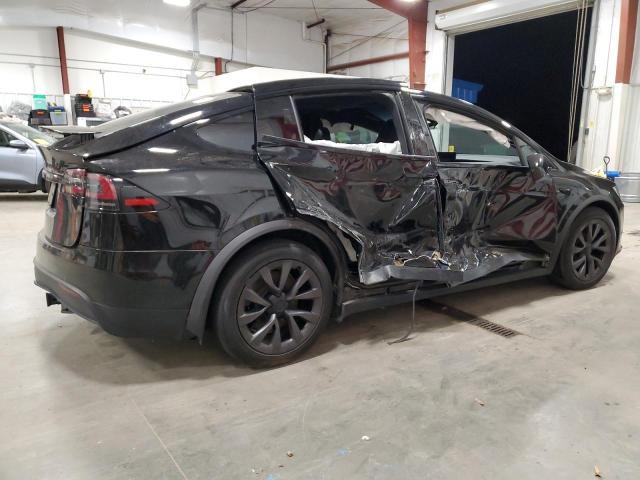 7SAXCAE50RF435019 - 2024 TESLA MODEL X Czarny zdjęcie 3