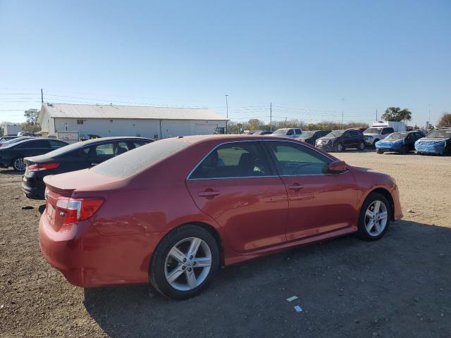 4T1BF1FK9DU657833 - 2013 TOYOTA CAMRY L RED photo 3