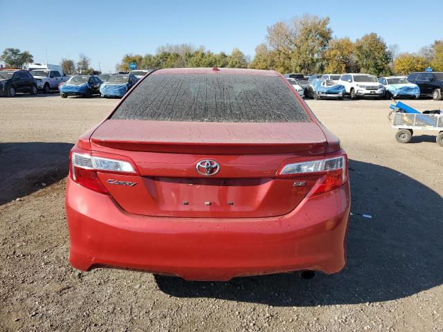 4T1BF1FK9DU657833 - 2013 TOYOTA CAMRY L RED photo 6