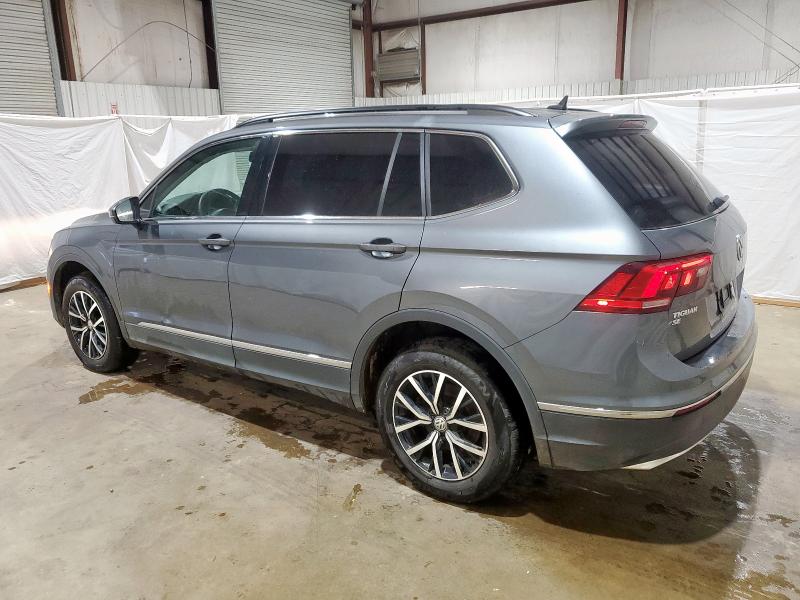 3VV3B7AX6MM096247 - 2021 VOLKSWAGEN TIGUAN SE ნაცრისფერი ფოტო 2