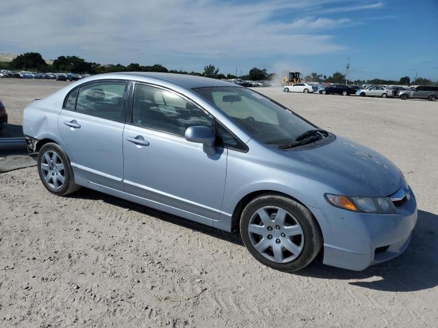 2HGFA1F5XAH324443 - 2010 HONDA CIVIC LX BLUE photo 4